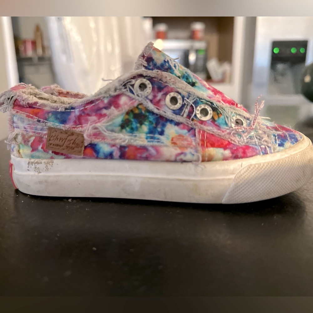 Blowfish slip ons.